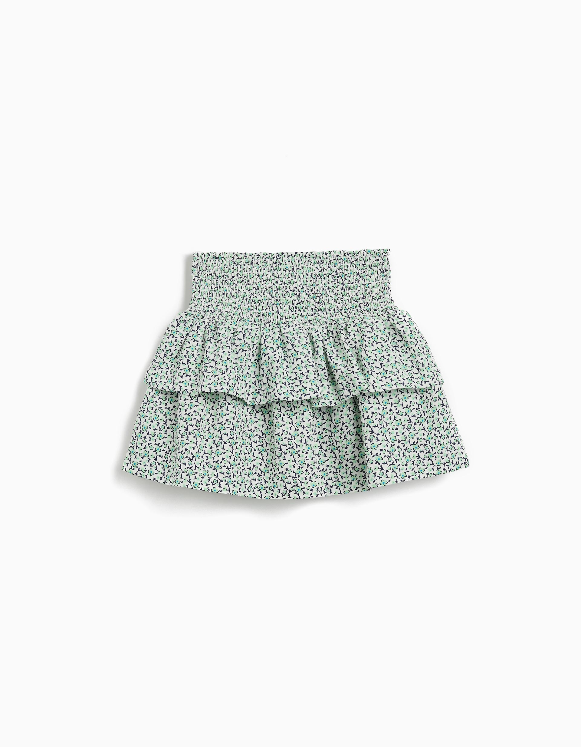 Saia-calção, Menina, Verde Claro