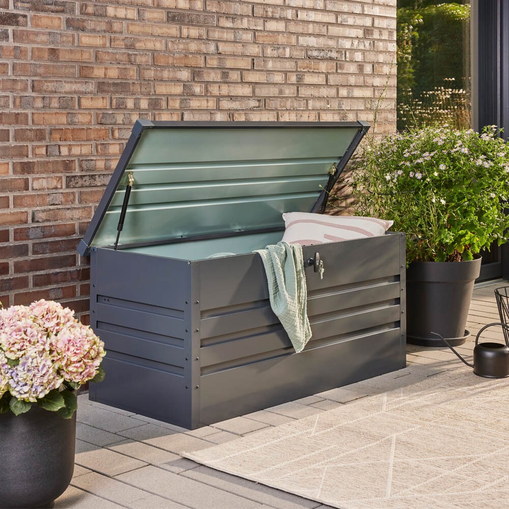 Home Deluxe Metallaufbewahrungsbox Megabox, XXL 600 Liter