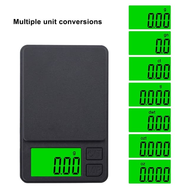 Våg Digital-Våg Mini Kompakt Vejer 0,01 gram op til 500 gram