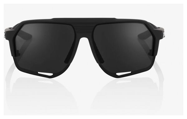 Lunettes 100% - Norvik - Noir Mat - Verres Gris Peakpolar