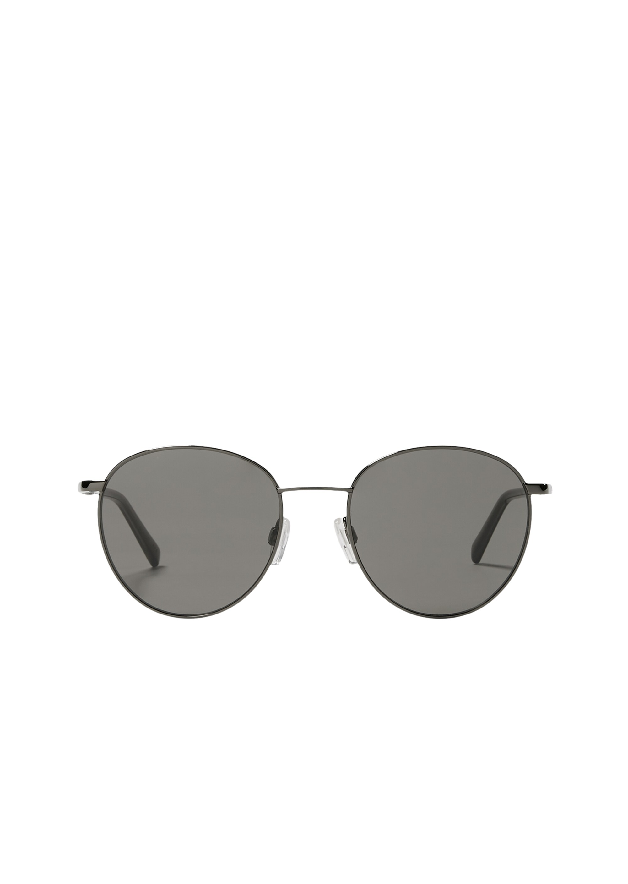 Unisex-Sonnenbrille mit runden Gläsern