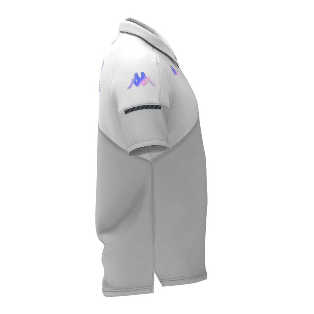 Kappa ANGAI ALPINE F1 - Polo Homme grey lt/white