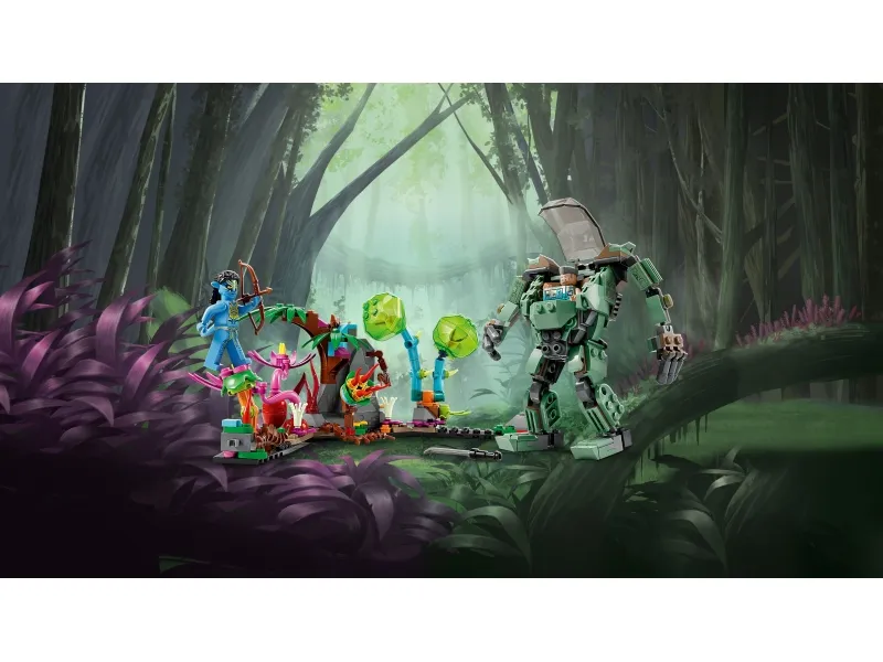 LEGO Avatar 75571 Neytiri & Thanator vs. AMP Suit Quaritch