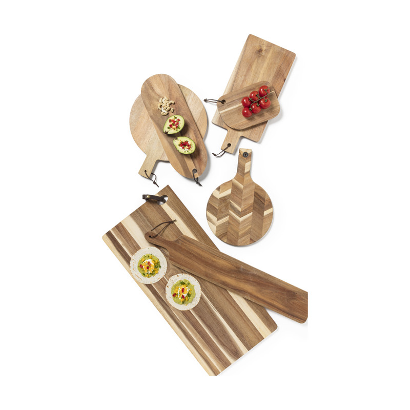 Borrelplank acacia groot - 70x34x1.5 cm