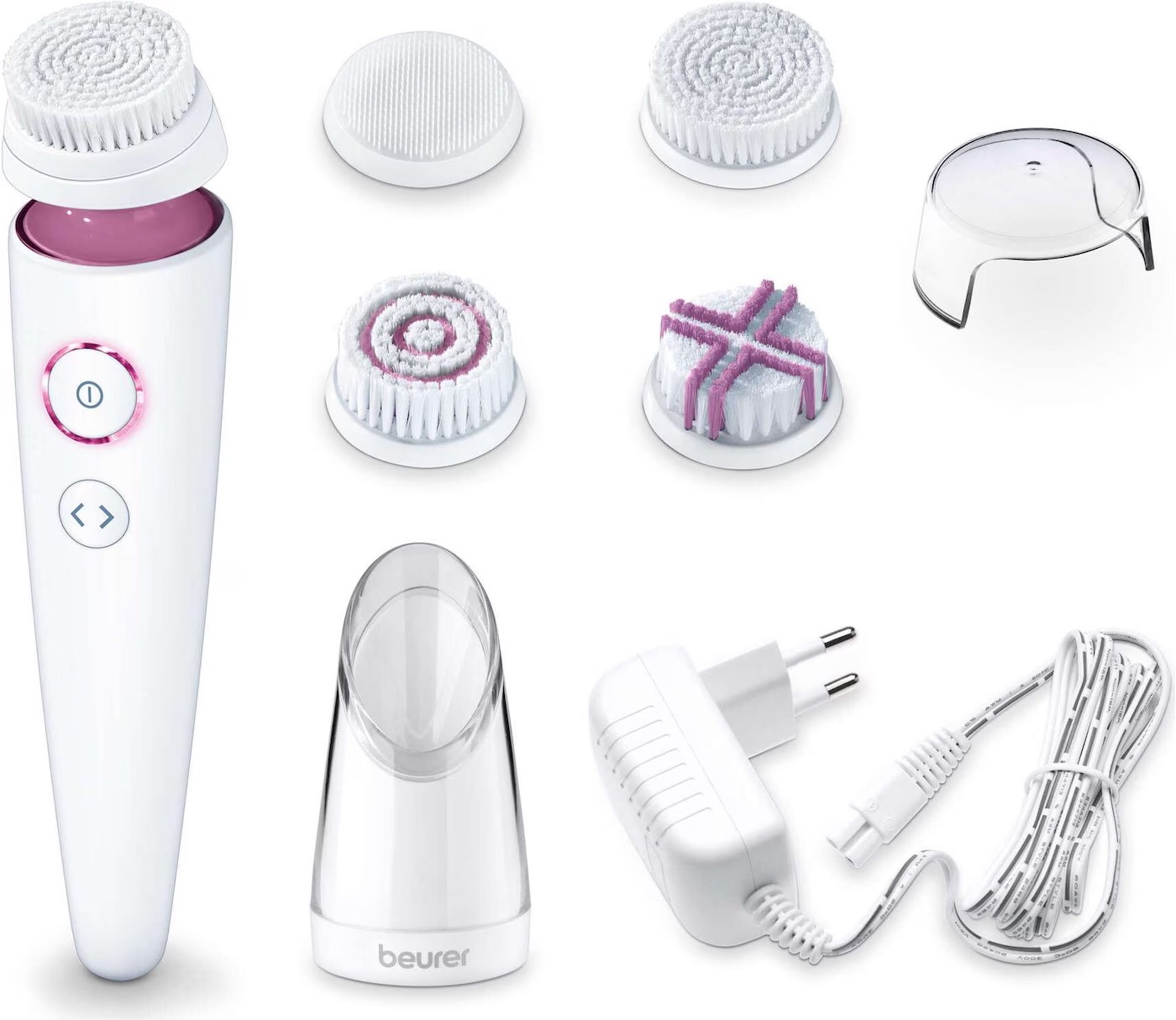 FC 95 Pureo Deep Cleansing Gesichtsbürste Tiefenreinigendes Masssage Gerät (60555) - Weiss