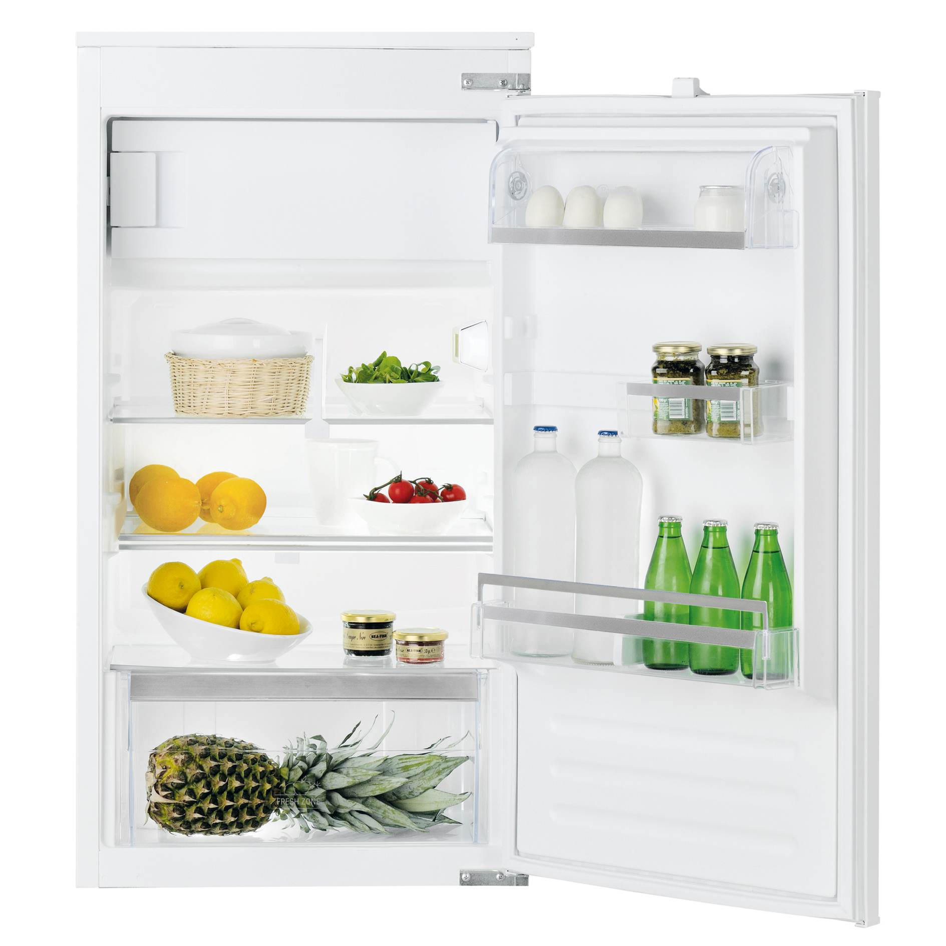 BAUKNECHT Einbau-Kühlschrank KSI 10GF2 - mit Gefrierfach - E