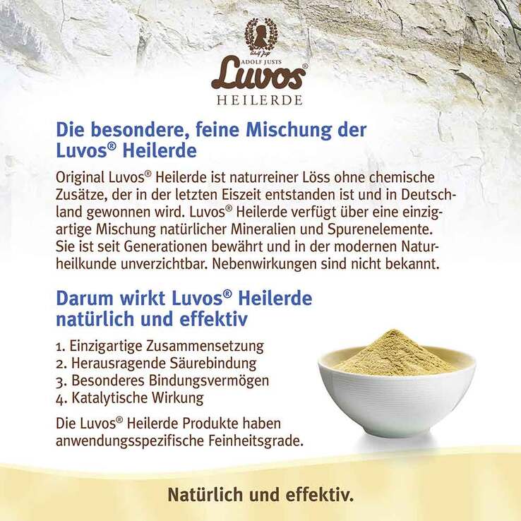 Luvos Heilerde 2 hautfein Paste, 720 g