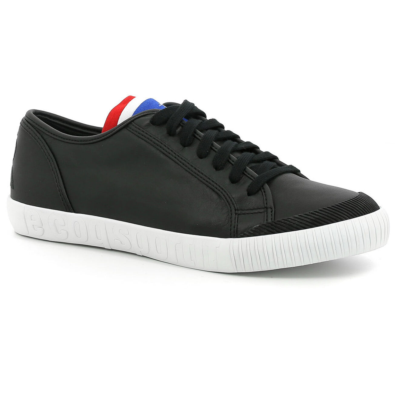 Le Coq Sportif Baskets en Cuir Nationale Premium noires