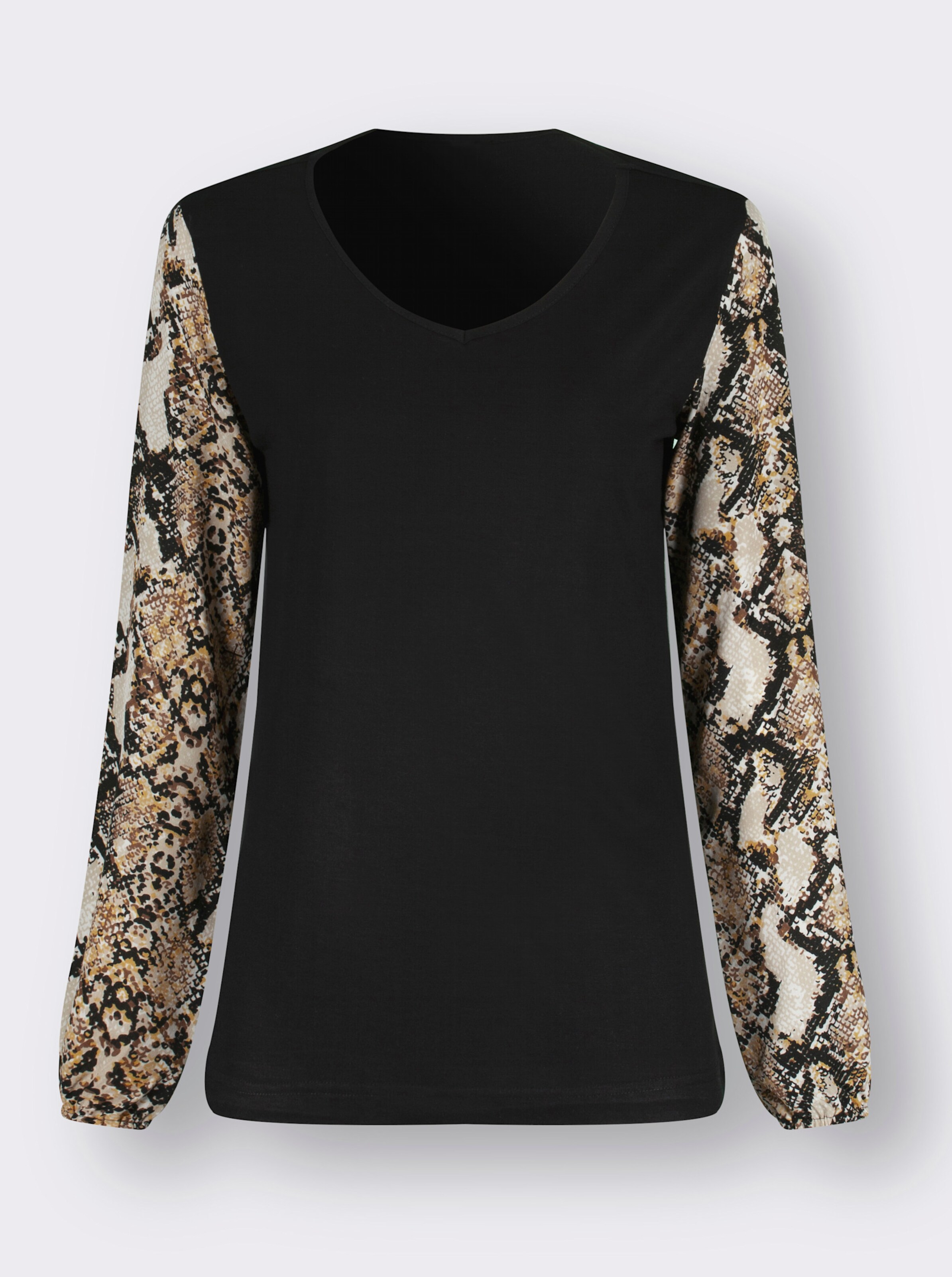 Shirt mit Schlangen-Muster