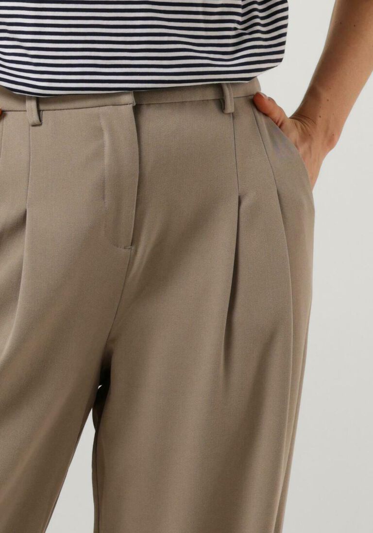 MSCH COPENHAGEN bruine msch copenhagen wijde broek mschhenrika hw pants