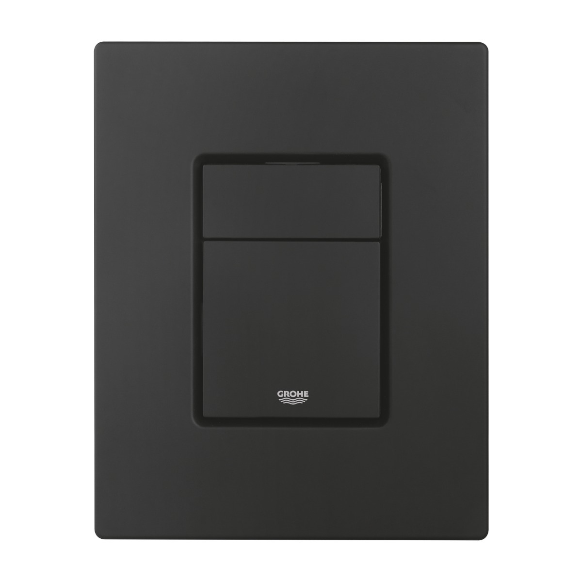 Grohe Even bedieningsplaat dualflush mat zwart