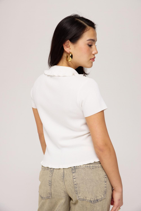 Harper & Yve ecru dames vest