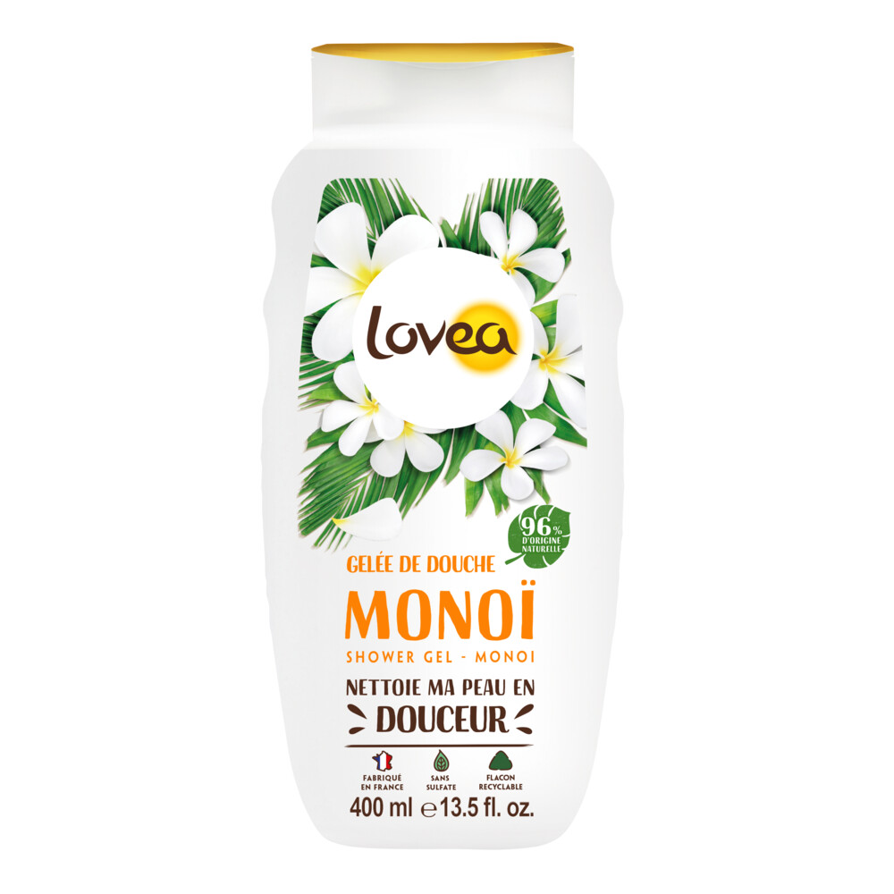 Lovea Sulfaatvrije Douchegel Monoï400 ml