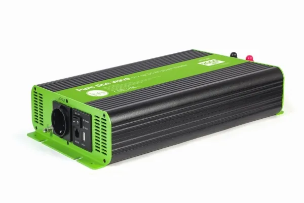 EnerGenie EG-PWC-PS2000-01 - DC til AC inverter - bil, ren sinuskurve - DC 12 V - 2000 Watt - output-stikforbindelser: 1