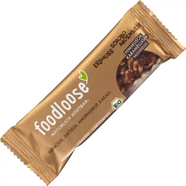 Bio Nussriegel Erdnuss / Schoko