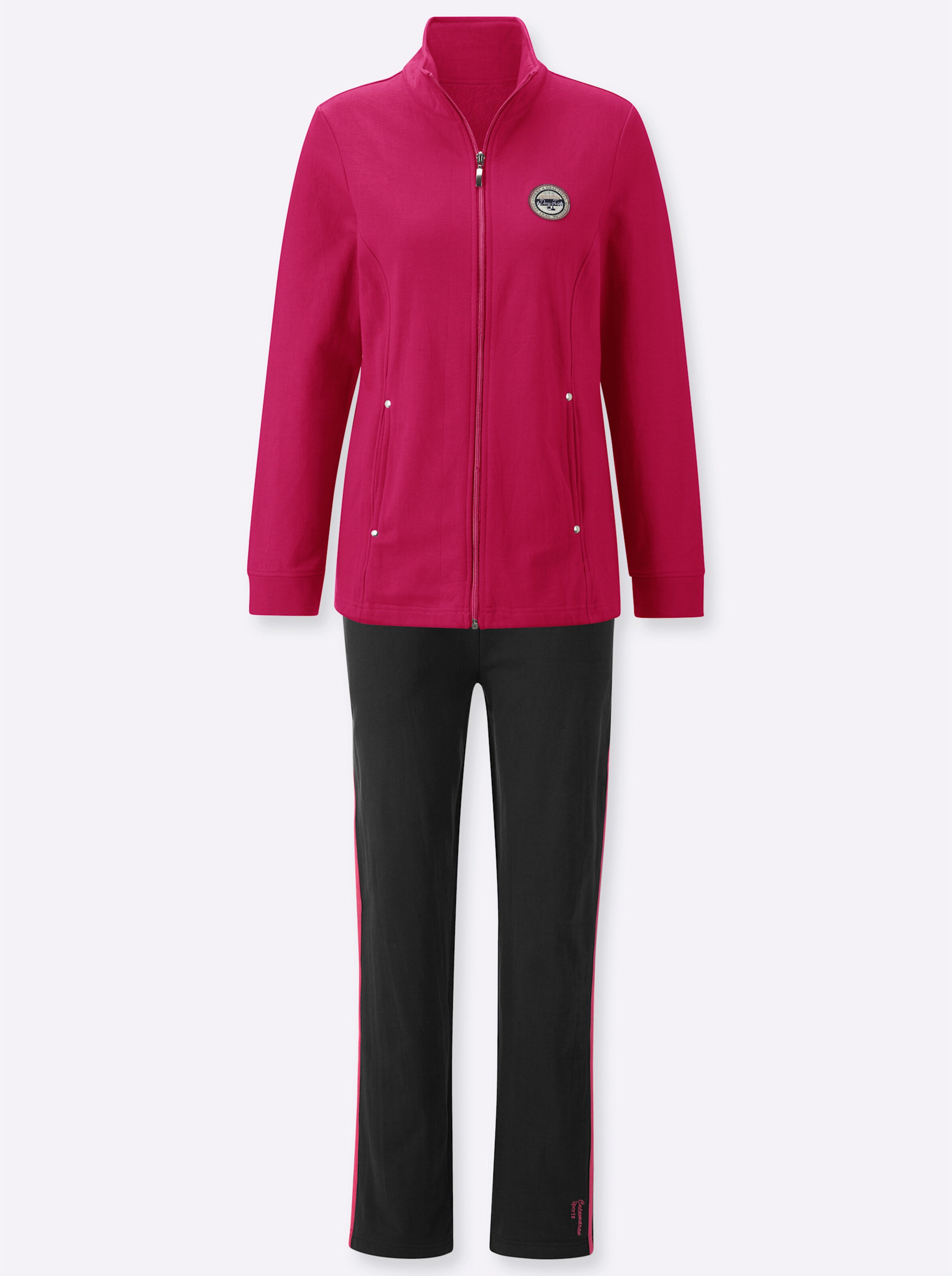 Catamaran Sports Freizeitanzug in pink-schwarz