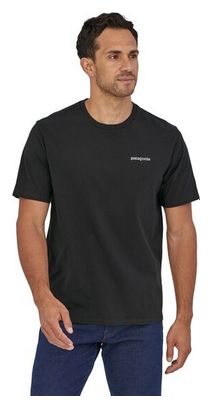 T-Shirt Patagonia P 6 Mission Organic Noir Homme
