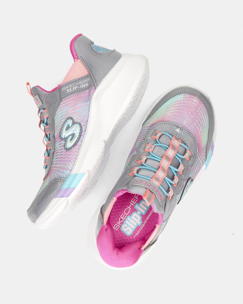 Skechers Hands Free Slip-Ins Dream Lights Instapschoenen  - zilver