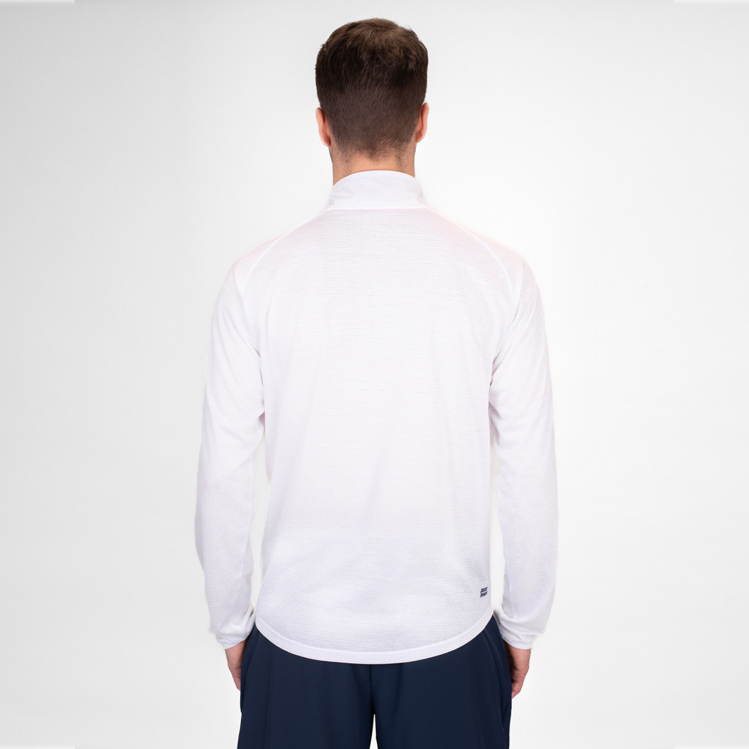 BIDI BADU Crew Haut Manches Longues Hommes - Blanc