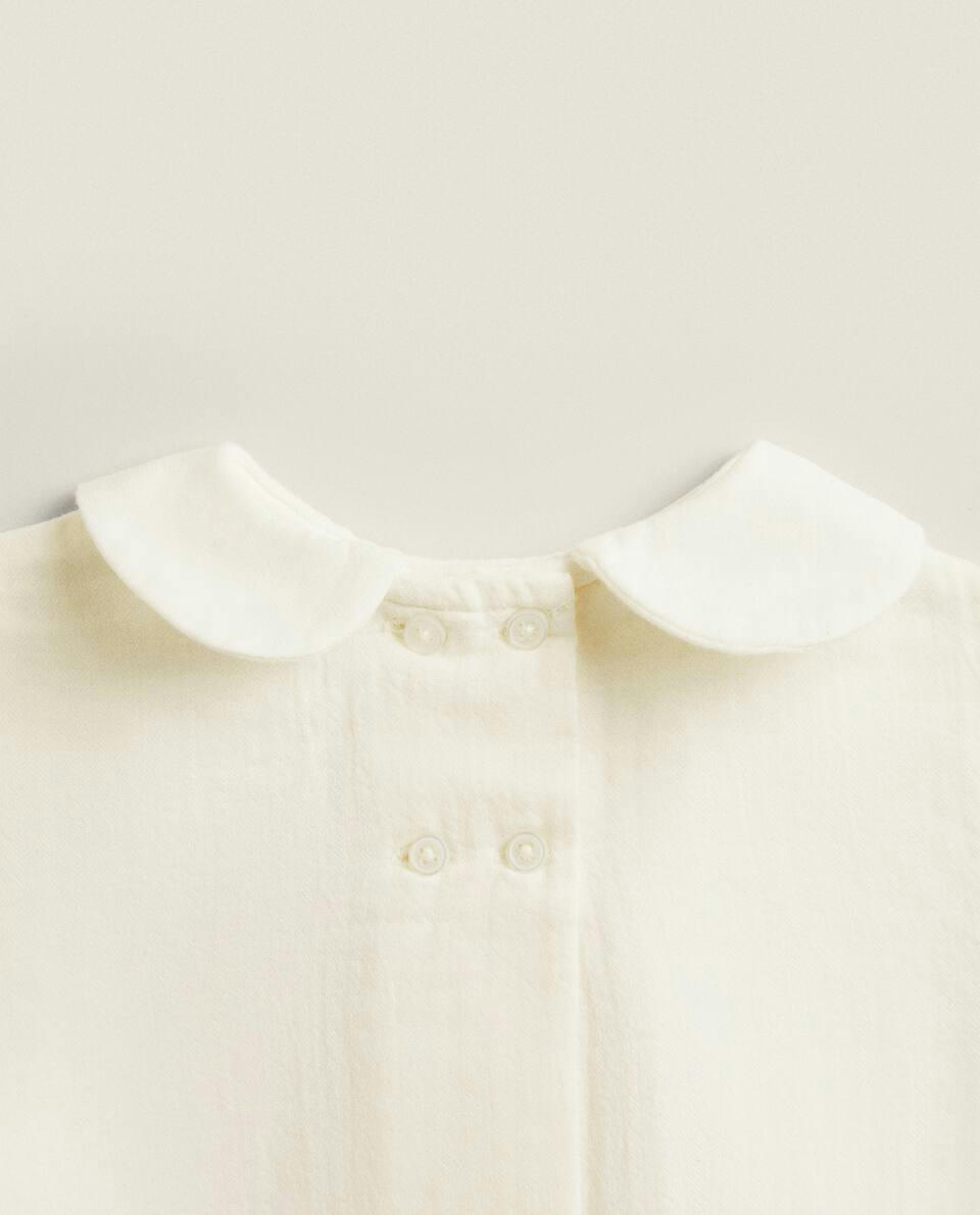 CAMISETA DE BEBÊ COM GOLA