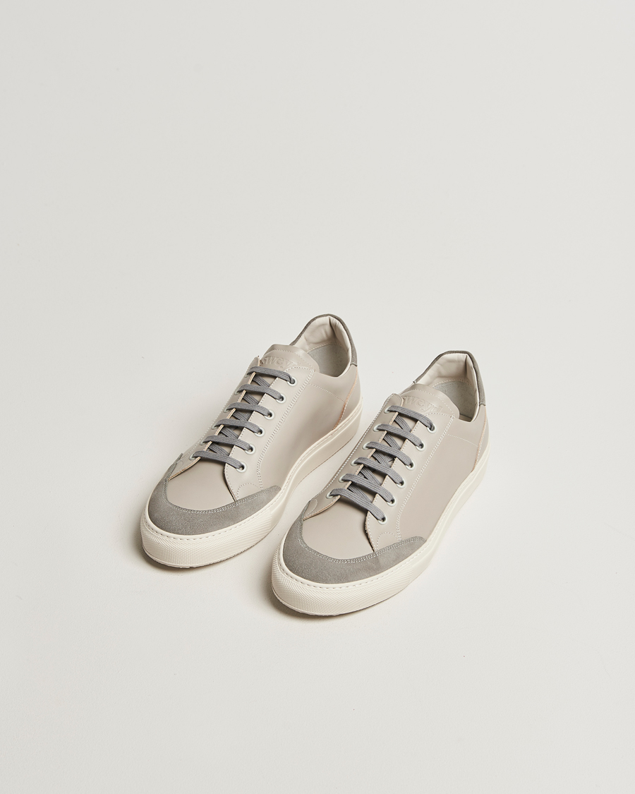 Sweyd Center Leather/Suede Sneakers Grey