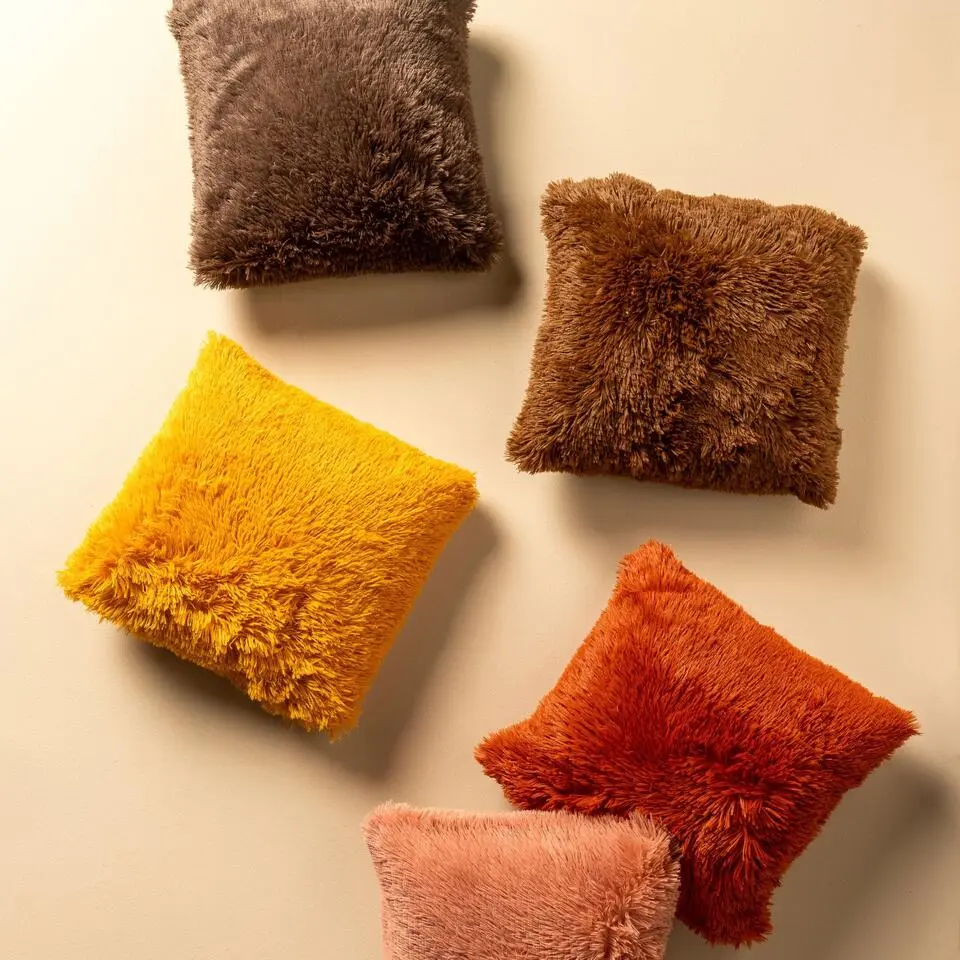 Sierkussen Fluffy - Muted Clay - 60x60 cm