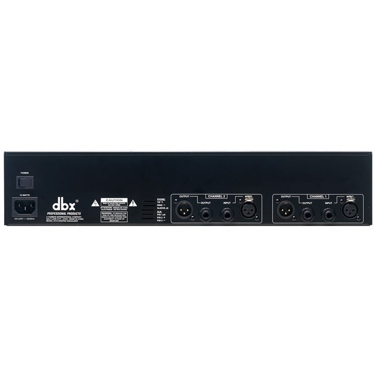 DBX 231S 31-bands equalizer (2-kanaals)