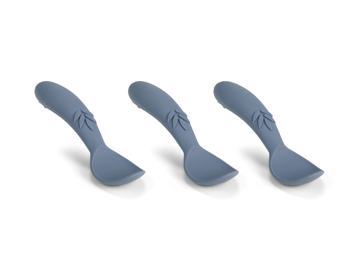 Nuuroo Nuuroo siliconen spoon Ella 3-pack bering sea