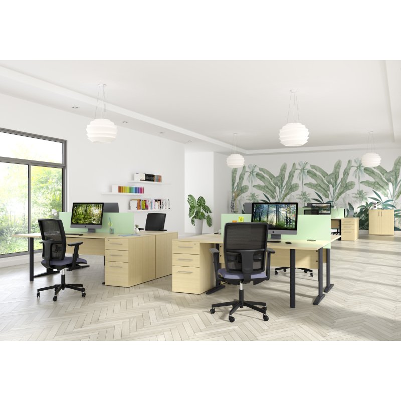 Caisson hauteur de bureau bois Altys