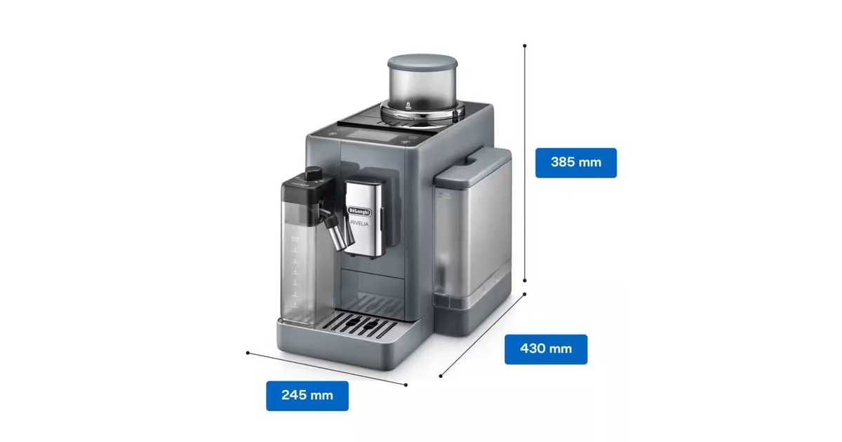 DeLonghiRivelia EXAM440.55.G koffieapparaat  (Grijs)
