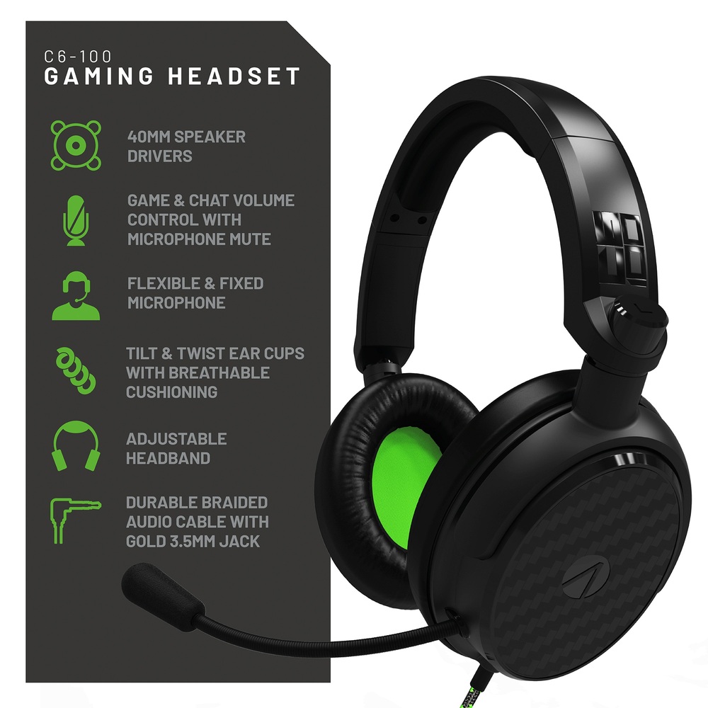 Unauffällige Ladestation, Halterung für Gaming-Headset und Controller für Xbox Series X|S – Schwarz