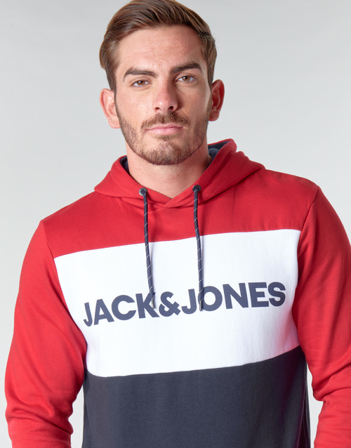 Jack & Jones - JJELOGO BLOCKING - Rouge