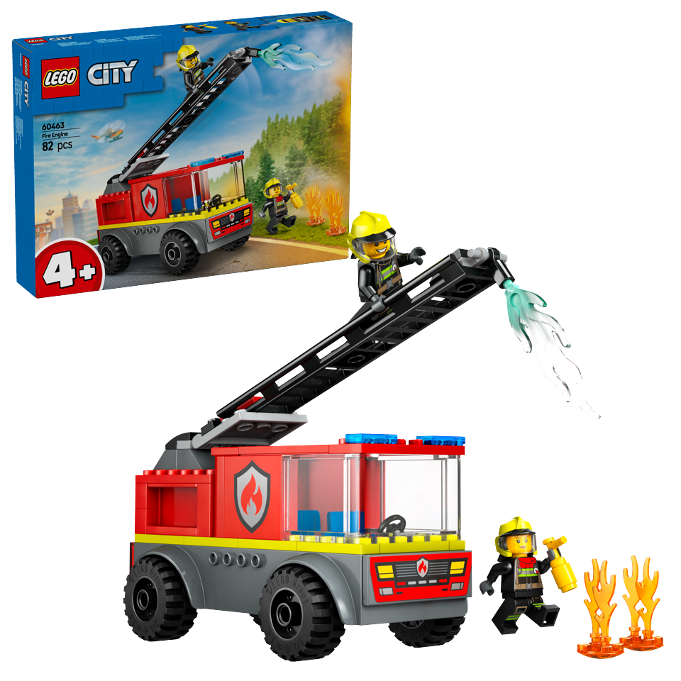 LEGO - LEGO City - Brandbil med stige (60463)