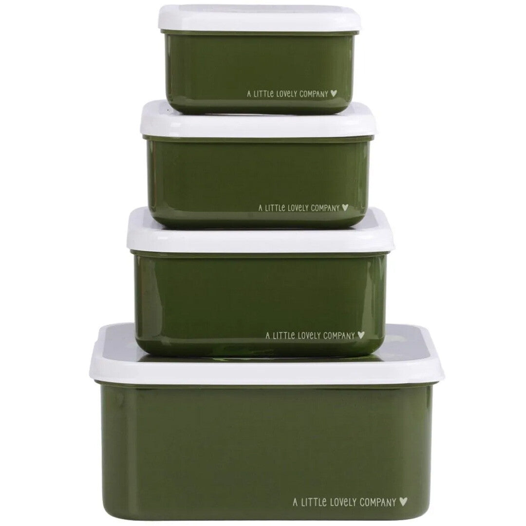 A little lovely company lunchbox set - krokodillen