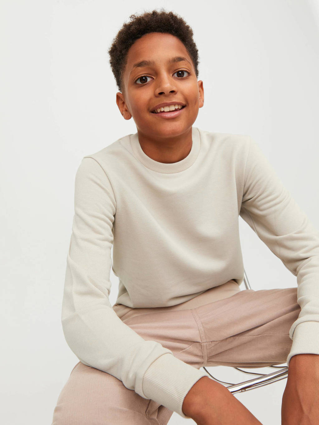JACK & JONES sweater JJEBRADLEYecru