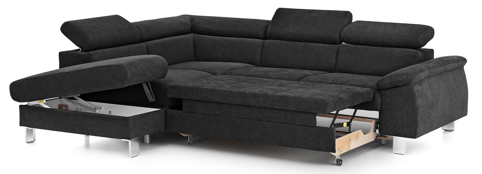 vito Ecksofa MICKEY L black