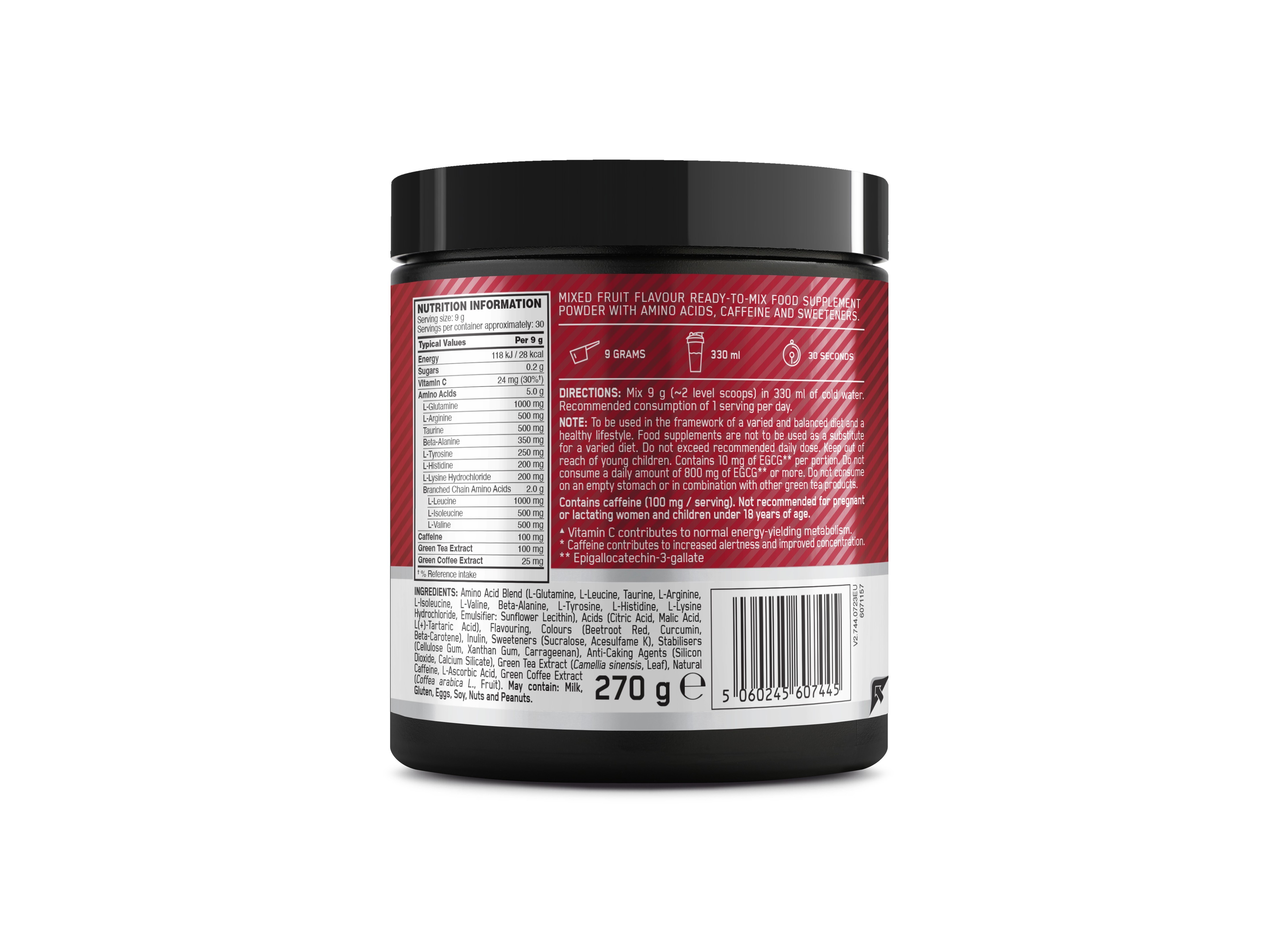AMINO ENERGY OPTIM NUT FUSÃO FRUTAS 270G