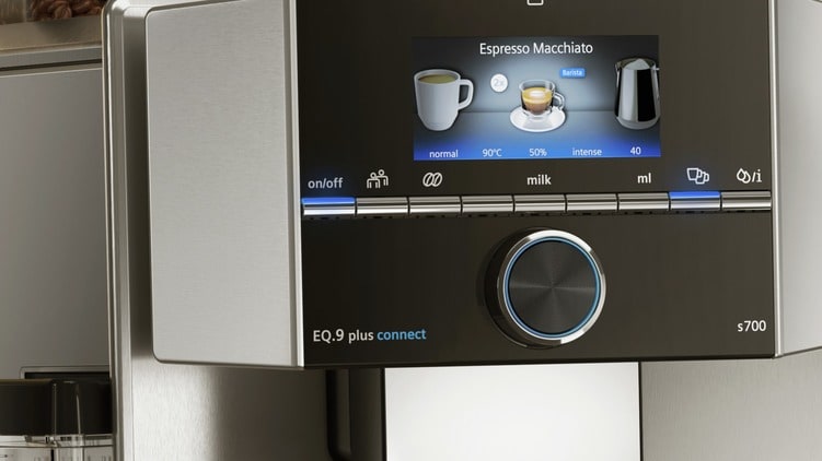 SIEMENS EQ.9 + s700 Home Connect TI9573X1RW Garantie 3 ans Coloris:Inox