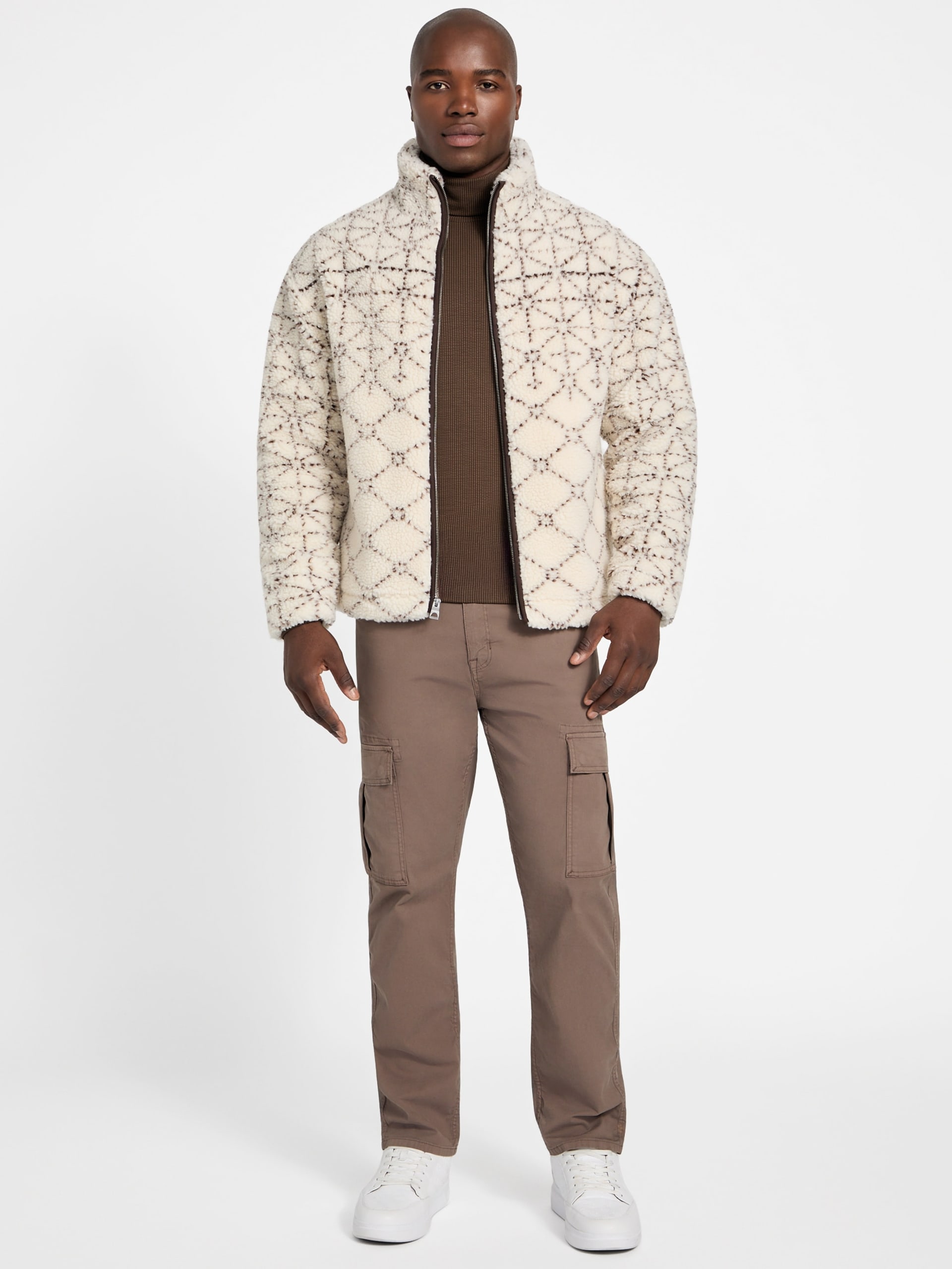 Jaqueta Eco Soldier Sherpa Jacquard