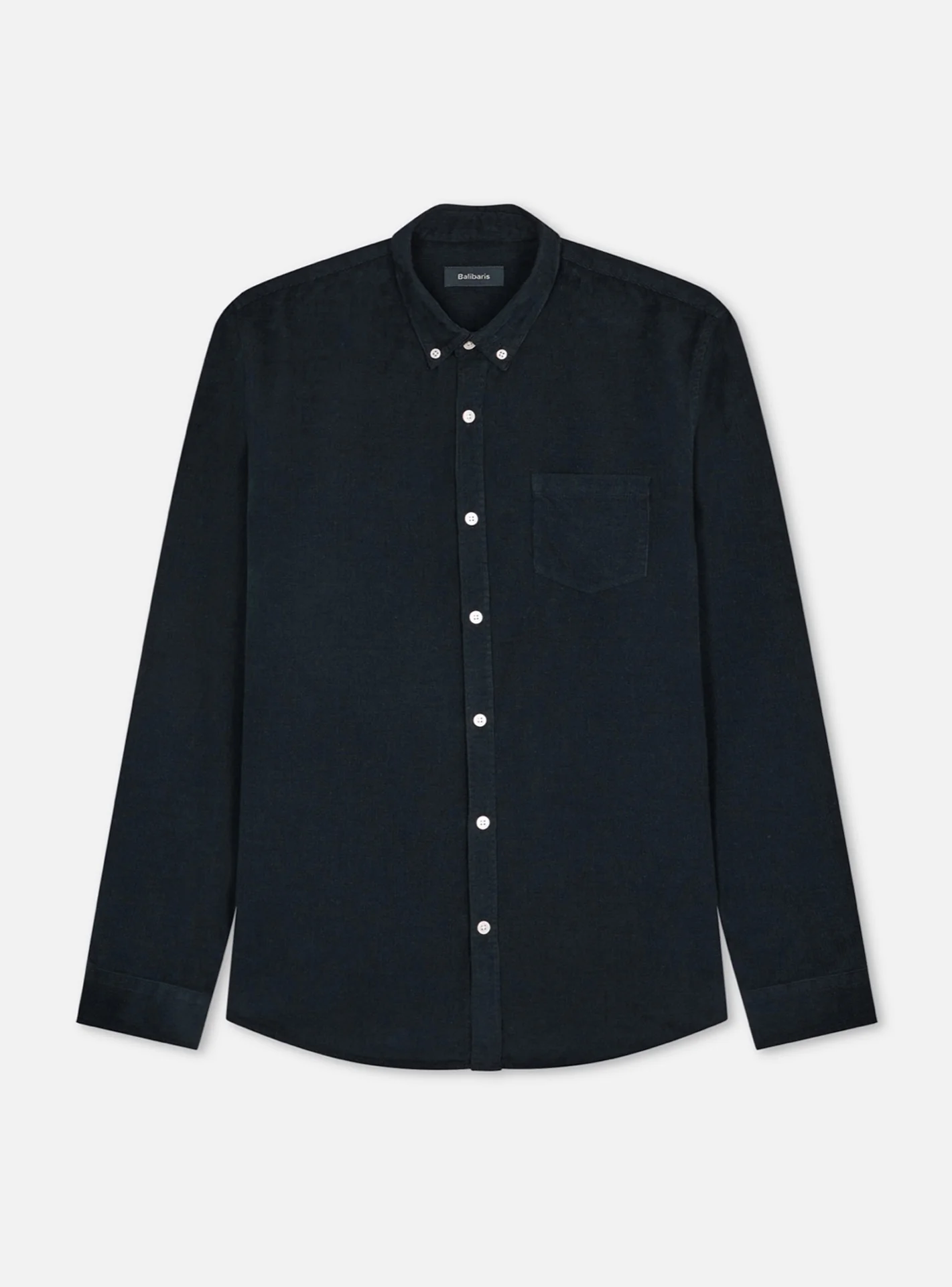 Chemise Tribeca en velours Navy