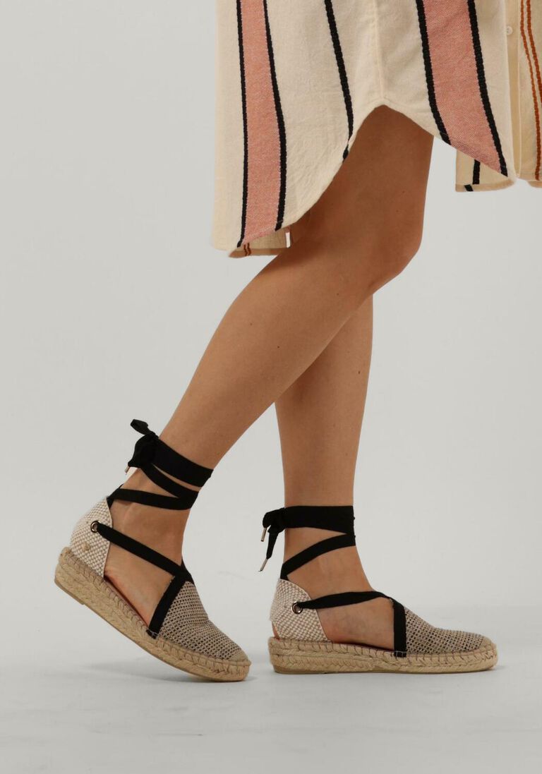 FRED DE LA BRETONIERE zwarte fred de la bretoniere espadrilles 152010259