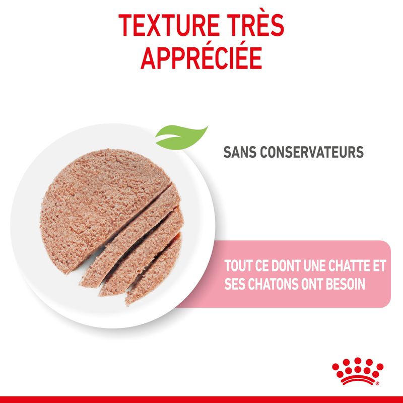 Royal Canin Mother & Babycat Mousse ultra tendre pour chaton