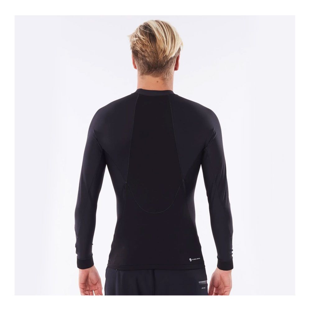 Rip Curl FLASH BOMB NEO POLY - Top néoprène Homme black