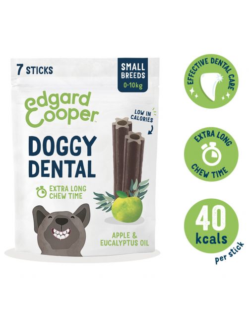 Edgard&Cooper Doggy Dental Appel - Hondensnacks