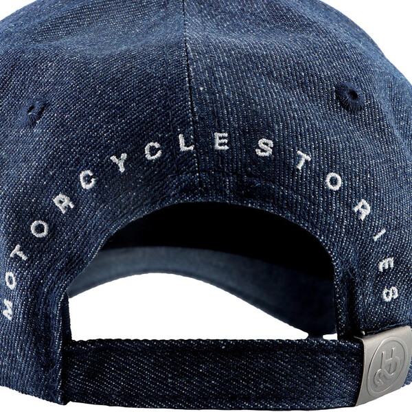 Helstons - Casquette Denim Bleu
