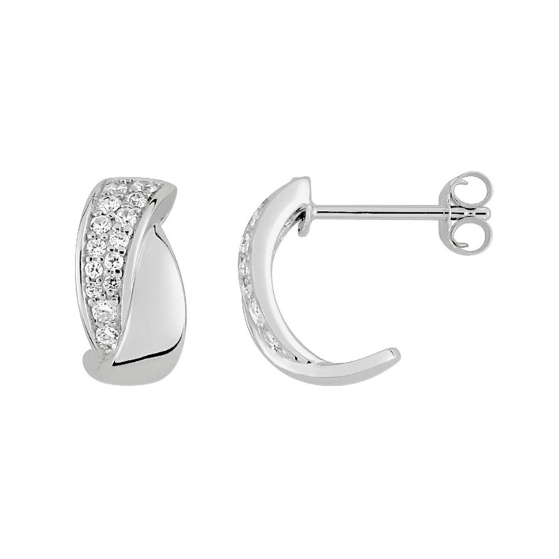 Boucles d'oreilles femme - Argent 925