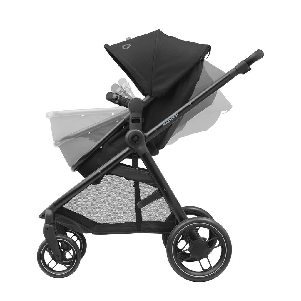 Wielen zitten regelmatig vastMC Zelia 3 Essential Black (Black Frame & Black Leather)