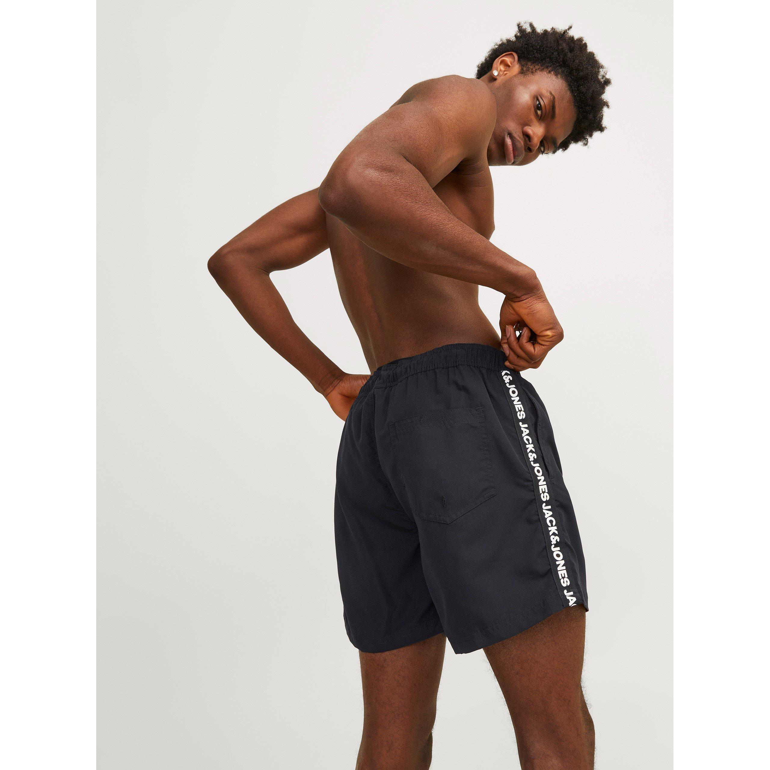 Jack and Jones JJ Tape Logo Swim Shorts Mens