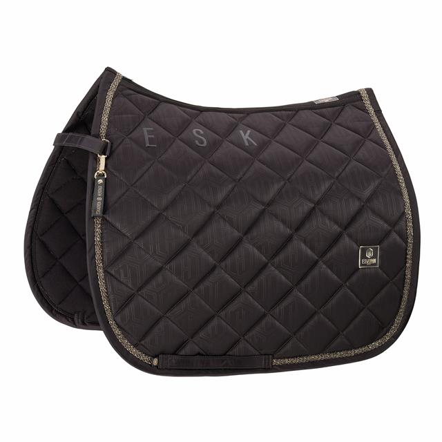 Zadeldek Eskadron Heritage Glossy Heritage Dressuur Zwart