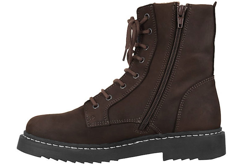 NEW FEET STØVLE I BRUN NUBUCK
